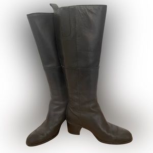 Nine West Leather boots, black, women’s 7.5 medium